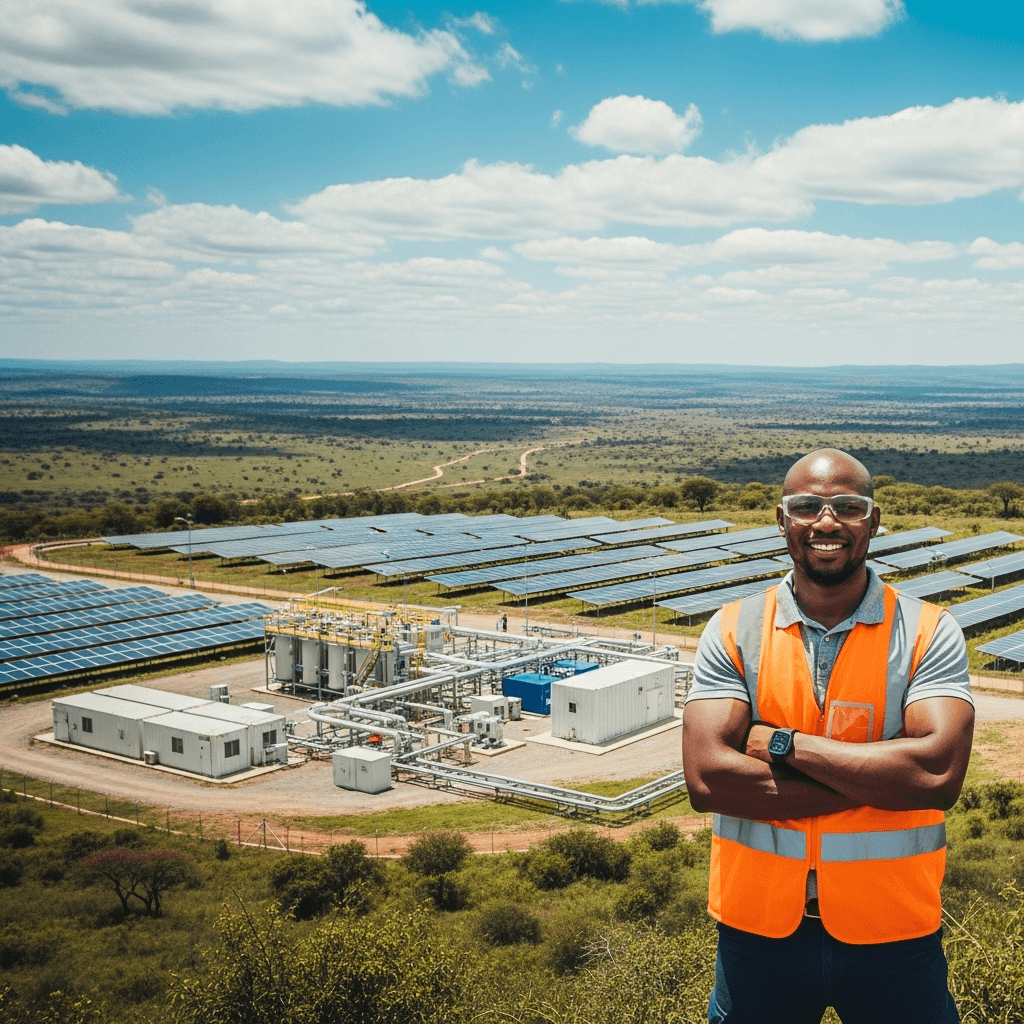 Integrating Solar, Battery and Hydrogen Systems for Long-Duration Energy Security in Africa